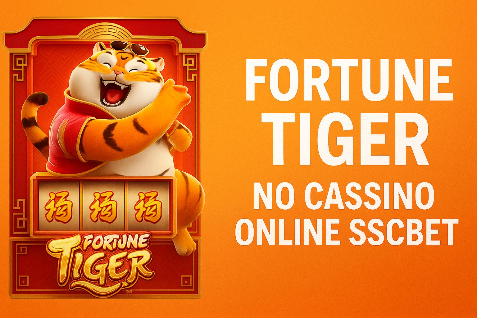Fortune Tiger é um jogo imperdível no SSCBET Casino