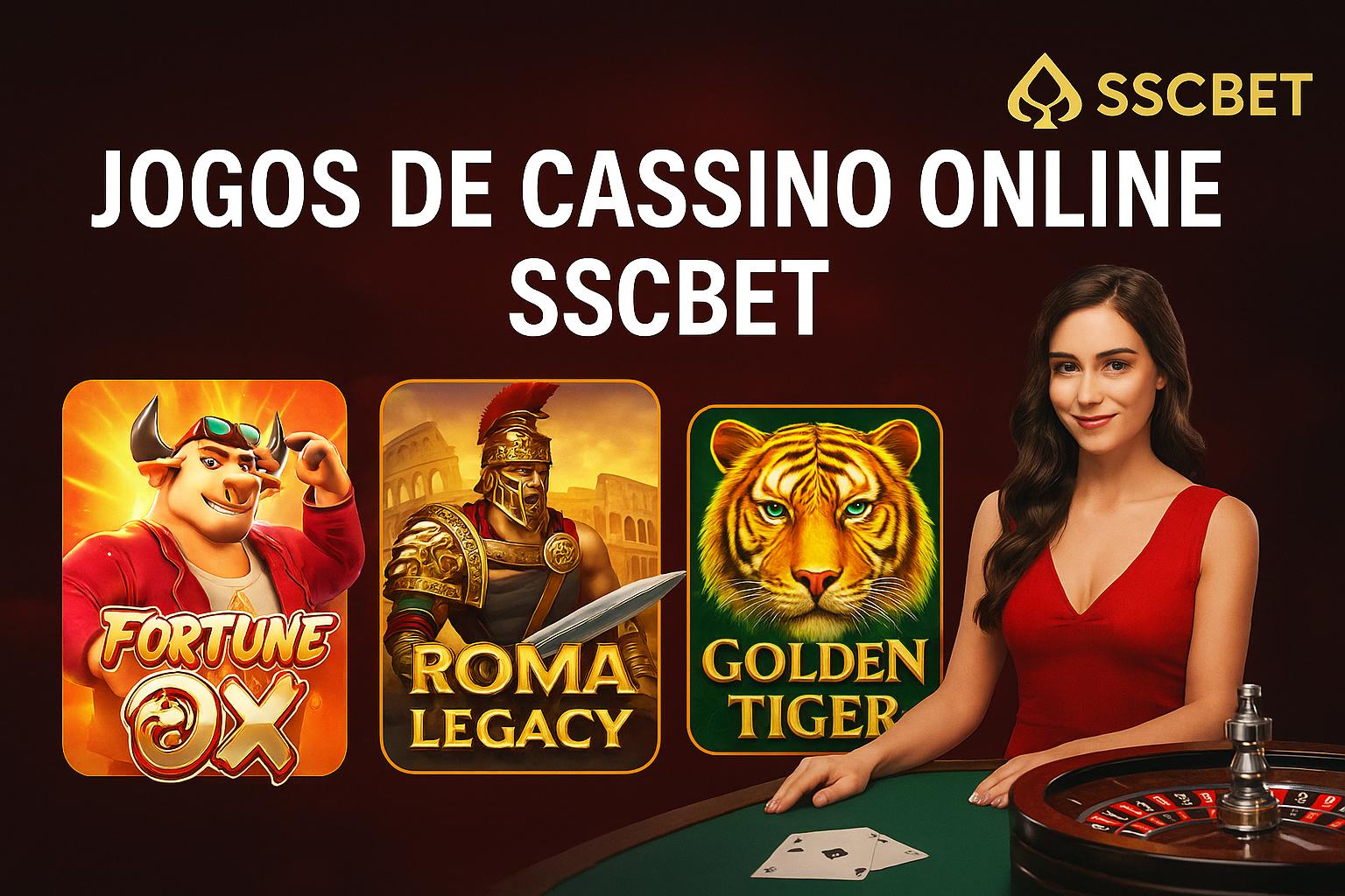 Jogos de cassino online inovadores e emocionantes na SSCBET