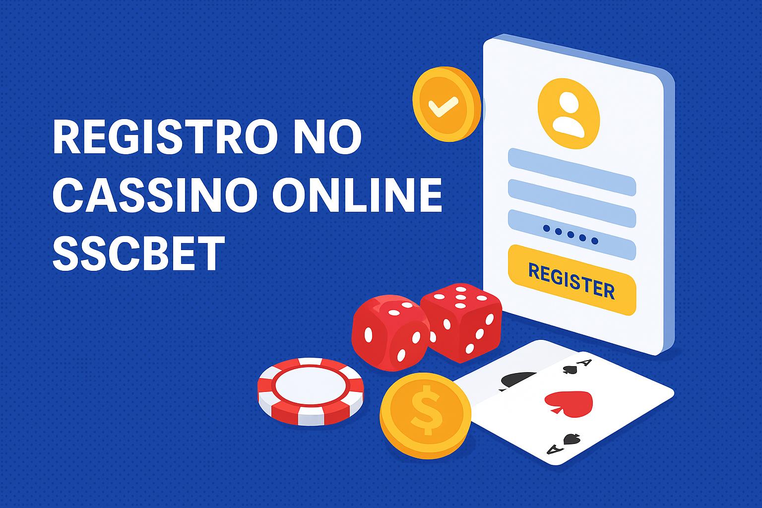 Não Perca tempo, o rRgistro na site SSCBET