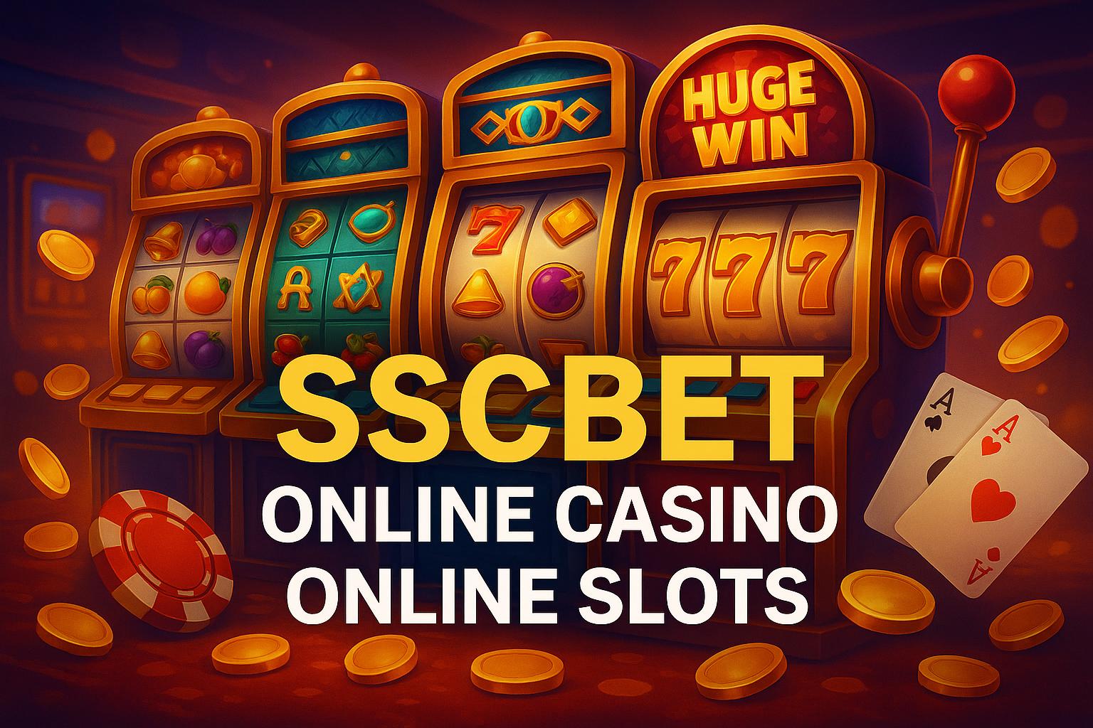 Explore o mundo das slot machines no SSCBET Casino